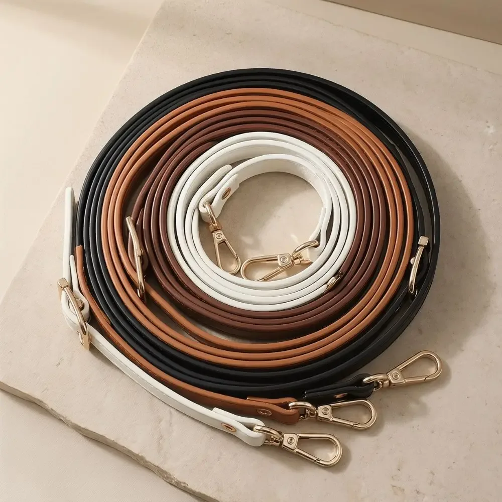 Sangle de sac en cuir PU de 120 cm, réglable, pour remplacement de poignée de sac, accessoires pour sacs à bandoulière pour femmes