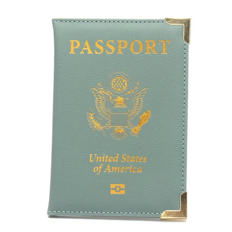 étui portefeuille passeport avec fentes pour cartes, organisateur de documents de voyage pour femmes et hommes