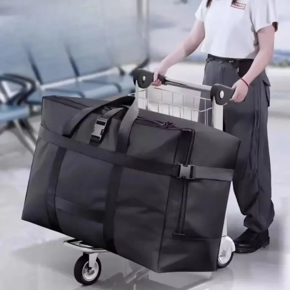 sac de voyage tendance de grande capacité, sac de voyage pliable et étanche, sac messager de voyage d'affaires oxford