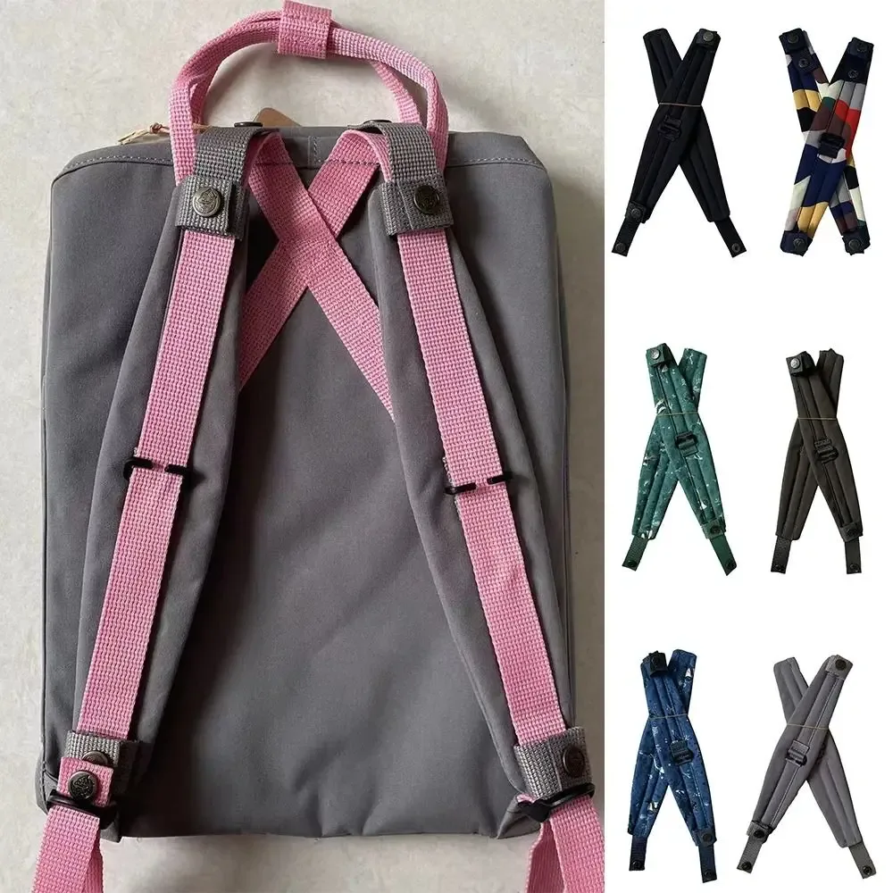 Sangle d'épaule en nylon durable pour sac à dos, étanche, élargie, à décompression, détachable, pour accessoires de sac Kanken