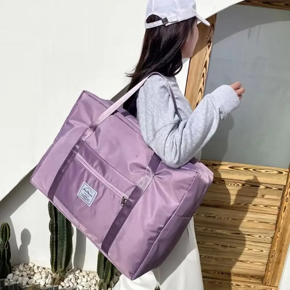 sac de voyage en tissu oxford, pliable, grande capacité, sac à bagages de voyage, imperméable, multifonction, sacs à main de voyage, sac de rangement