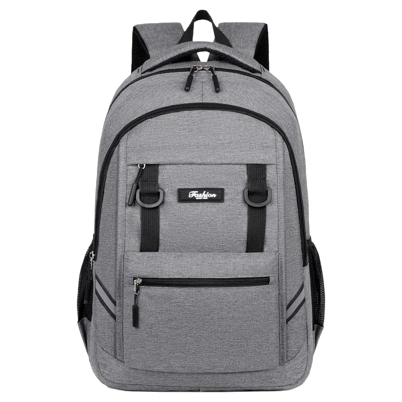 sac à dos décontracté grande capacité pour homme, idéal pour les courts séjours, sac d'école en tissu oxford, sac à dos de sport et de loisirs pour l'extérieur, sac à bandoulière de voyage