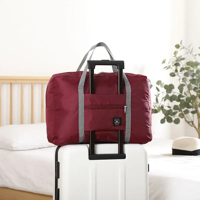 sac de voyage pliable pour compagnie aérienne, sac à main pour femmes et filles, léger, grande capacité, sport, week-end, voyage de nuit