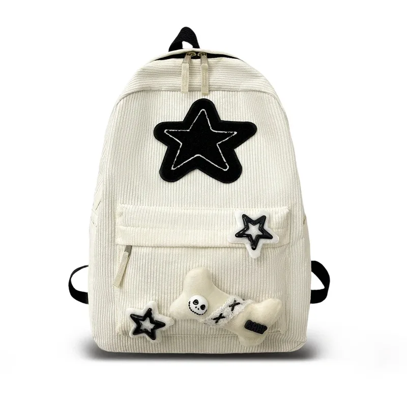 sac à dos polyvalent noir, gris, blanc, rouge, de haute qualité, grande capacité, sac de voyage imperméable, sac d'ordinateur en nylon lavable, unisexe