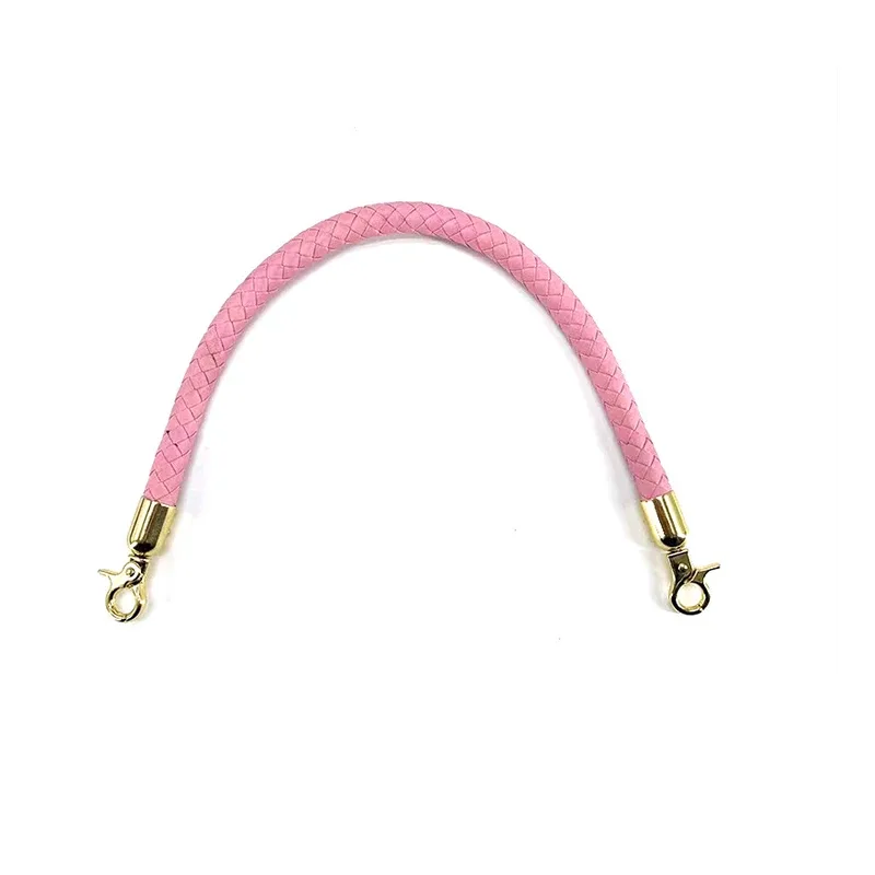 sangle de sac tressée en cuir pu, poignée de remplacement pour sac à main, tressée à la main, à bandoulière courte, accessoires, nouvelle collection