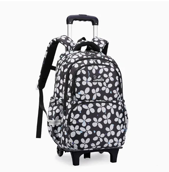 sacs à roulettes pour enfants d'école primaire, sacs à dos à roulettes pour filles, sacs à roulettes pour collégiennes, bagages à roulettes