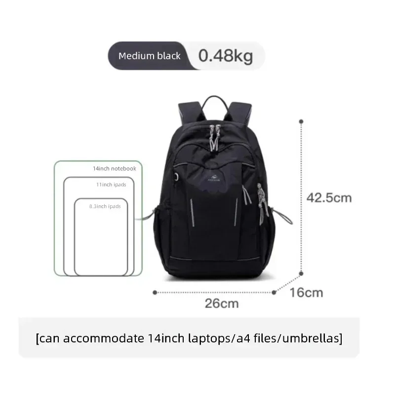 fouvor sac à dos pour femme en toile tendance, léger, pour ordinateur portable, décontracté, voyage, sport, étudiant, école, 3073-01 3073-13