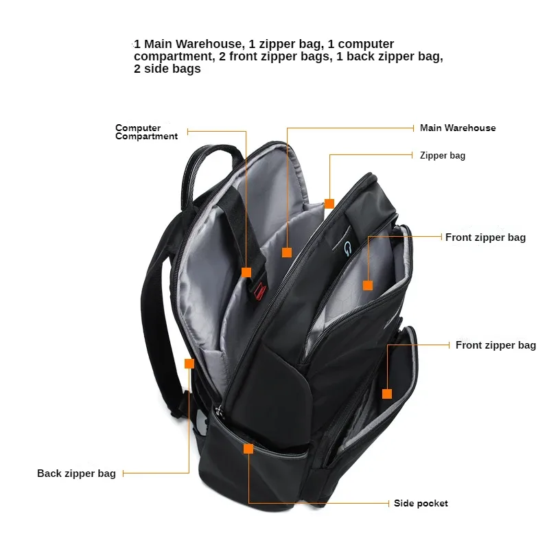 golf sr-sac à bandoulière de grande capacité pour homme, cartable de voyage, loisirs, lycéens, nouvelle collection 2023