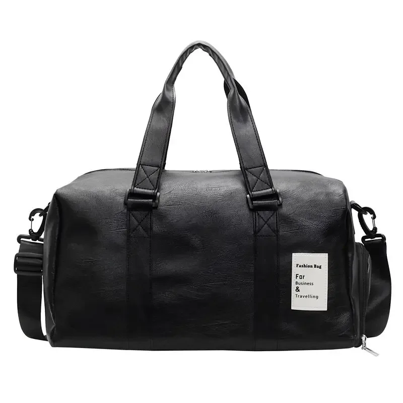 sac de sport sacs de sport en cuir sacs secs et humides pour hommes femmes formation pour chaussures fitness yoga voyage bagages sac de sport à bandoulière