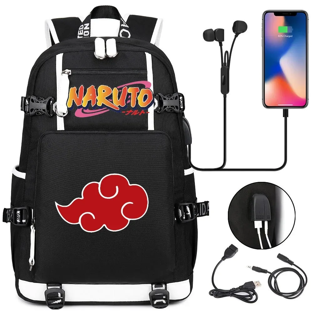 sacs à dos uzumaki naruto uchiha sasuke, sac à dos camouflage, sac à dos de grande capacité, sac de voyage, sacs d'école décontractés pour adolescents, pour cadeau