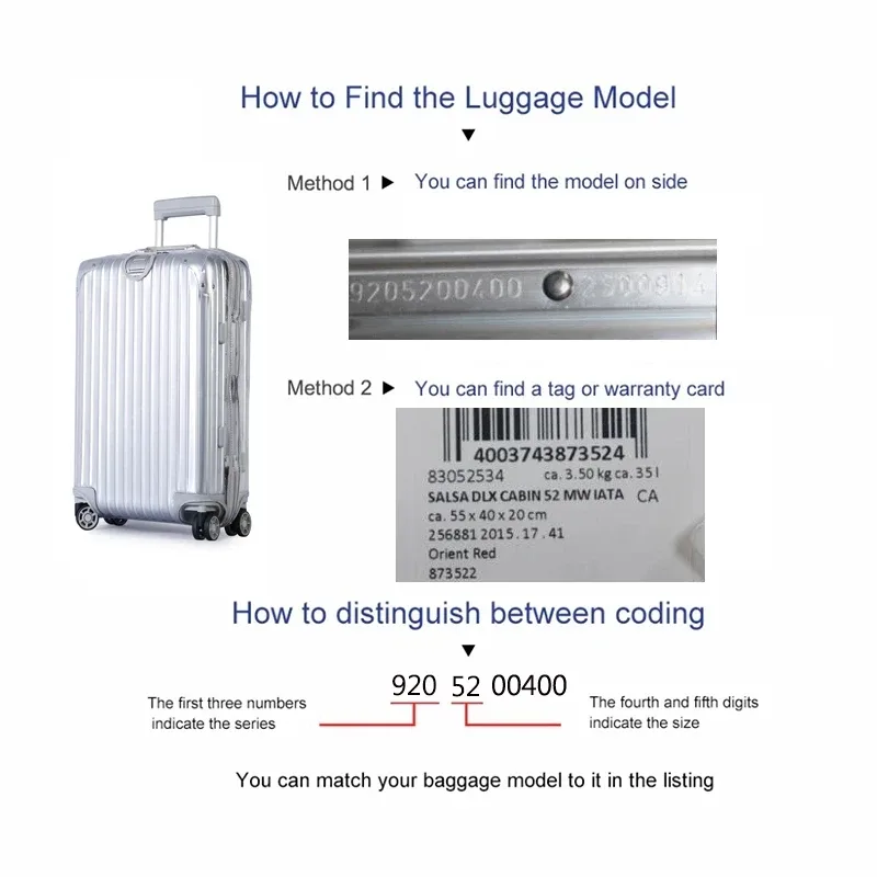 juste de bagage pour delsey, étui de protection air valise avec fermeture éclair, housses en cuir personnalisées, valise non incluse