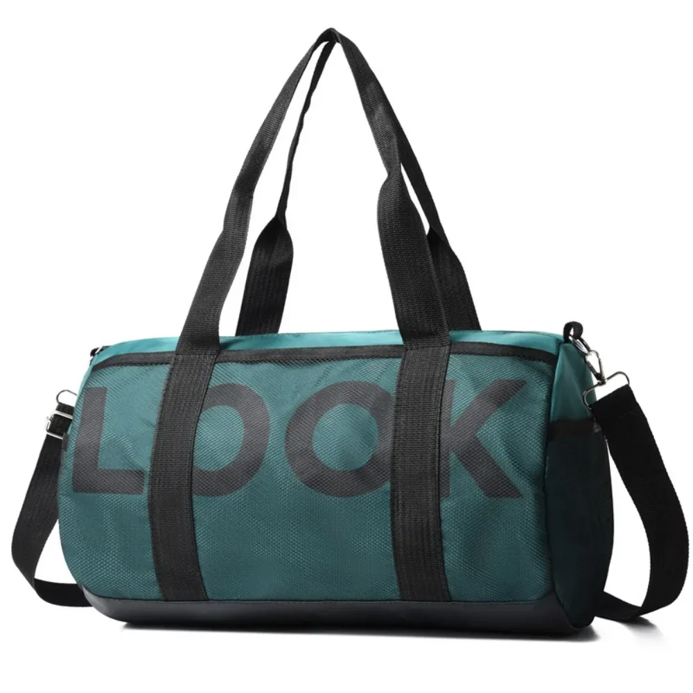 sac de voyage décontracté en nylon, grande capacité, motif look, sac à main de sport, robuste, imperméable, sac à bandoulière pour homme et femme