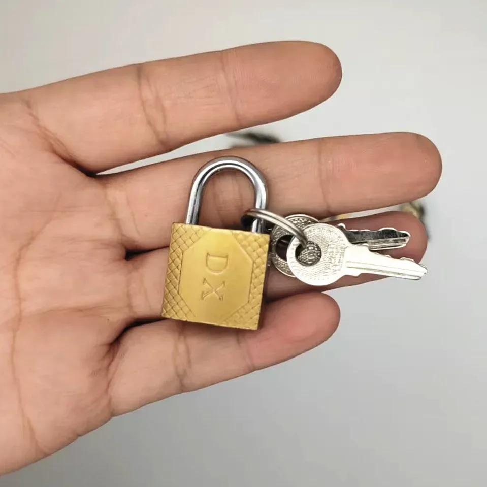 mini cadenas en métal avec clé, petit cadenas pour bagages, armoire, tiroir, école, sécurité domestique