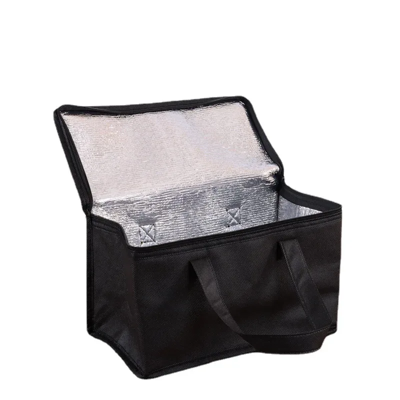 grand sac à dos isotherme pour pique-nique, sac isotherme thermique, sac à bière de plage, sac à fermeture éclair, sacs à bento à clics de camping, 24l