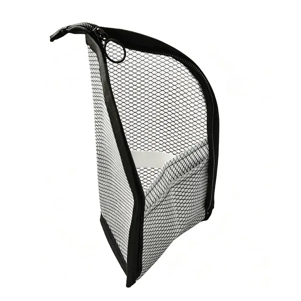 trousse de toilette portable en maille eva pour voyage, sac de rangement cosmétique, organisateur de maquillage, pochette de maquillage pour femme, trousse de lavage pour salle de bain
