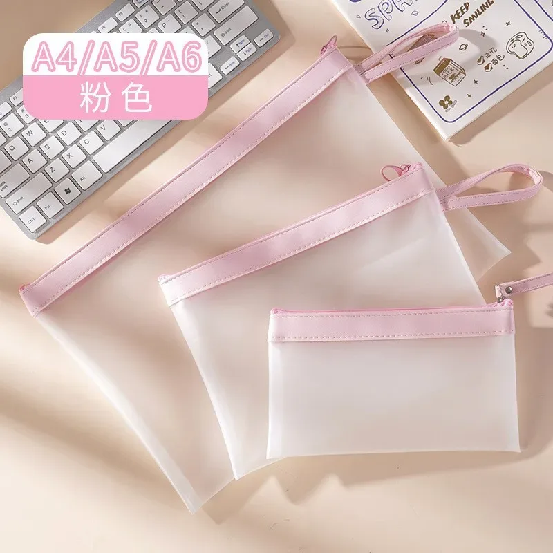 trousse de maquillage de grande capacité pour étudiants, trousse de toilette, rouge à lèvres, produit de soins de la peau, trousse à crayons visibles, trousse de fichiers de données, designer, 2023