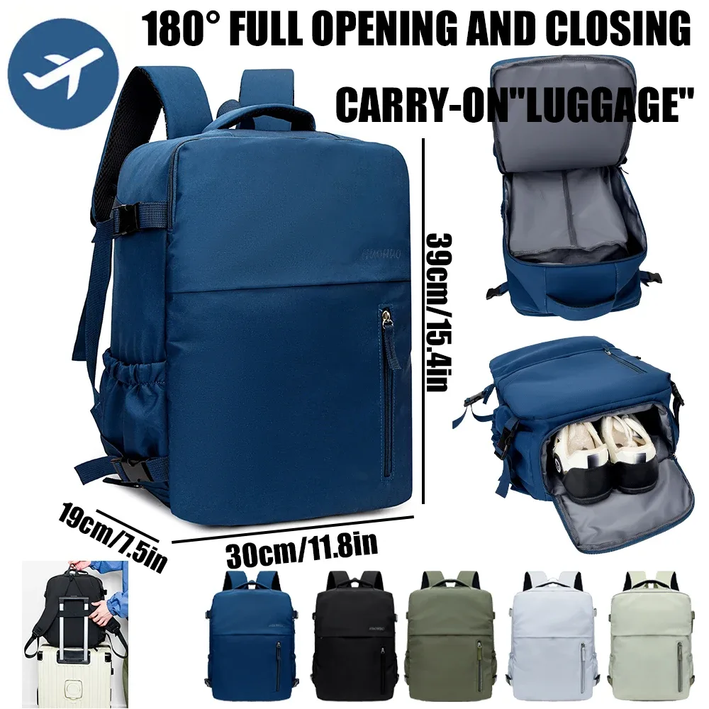 sac à dos de voyage 40x30x20cmboarding, compatible avec les sacs à dos économiques ryanair, easyjet et wizardair (produits sélectionnés)