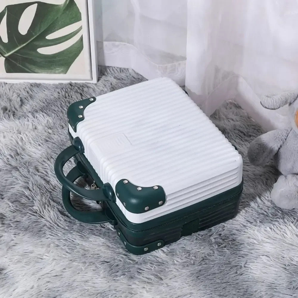 ventes flash : valise de voyage 14 pouces, mini trousse de maquillage, organiseur de voyage, valise cabine pour femmes