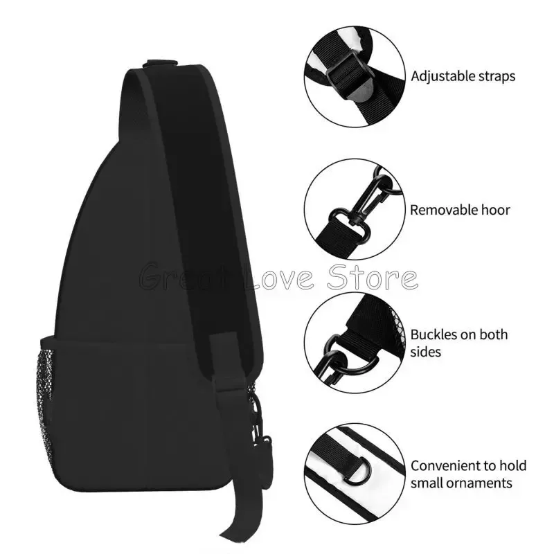 majin buu sac à bandoulière imprimé sac à dos à bandoulière sac de poitrine léger et portable avec sac à bandoulière réglable sac à dos de sport de voyage