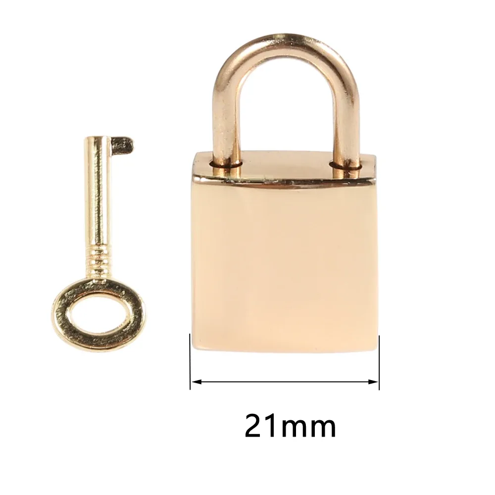 cadenas à clé vintage avec clé, boîte à bijoux, boîte de rangement, journal intime, livre, bagages, sacs à main, accessoires de quincaillerie, 2.1cm