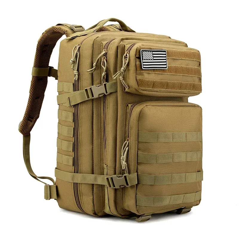 sac à dos tactique militaire elite 30l/50l, résistant à l'usure, durable, molle, sac de survie 3 jours, sac à dos de travail pour escalade en plein air, voyage