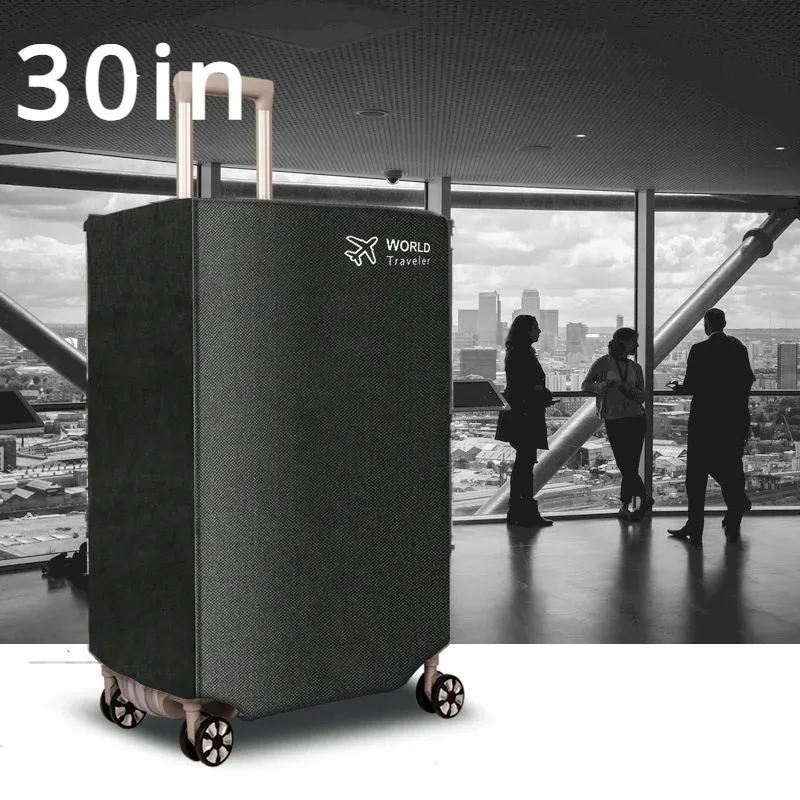 housse de protection pour bagages non tissée, 1 pièce, anti-poussière, valise à roulettes, résistante à l'usure, anti-rayures