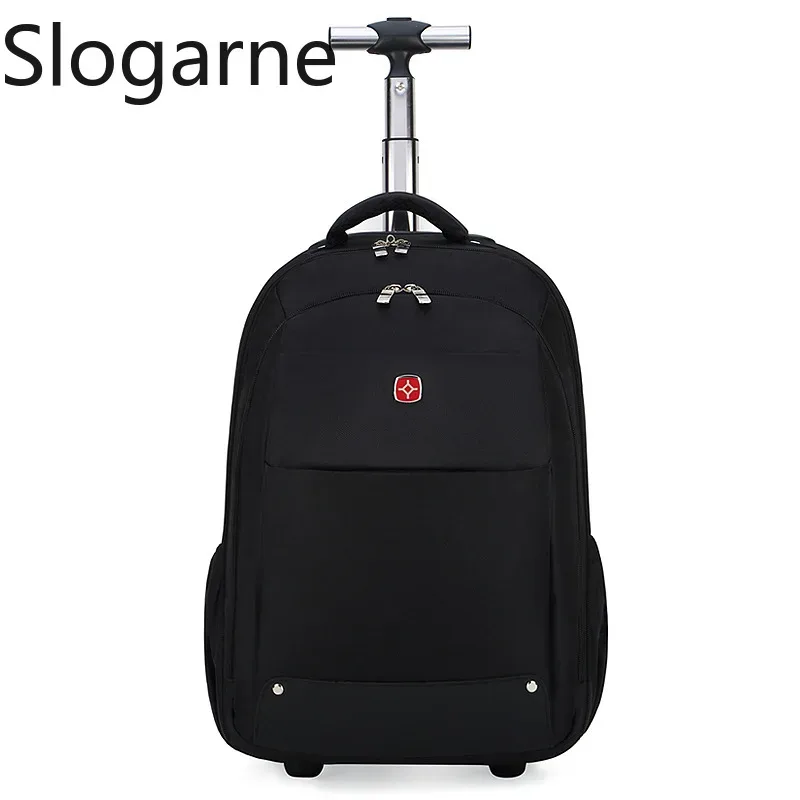 sac à dos de voyage de grande capacité pour hommes et femmes, bagage à roulettes multicouche, sac à dos côtelé, sac d'ordinateur d'affaires, nouveau