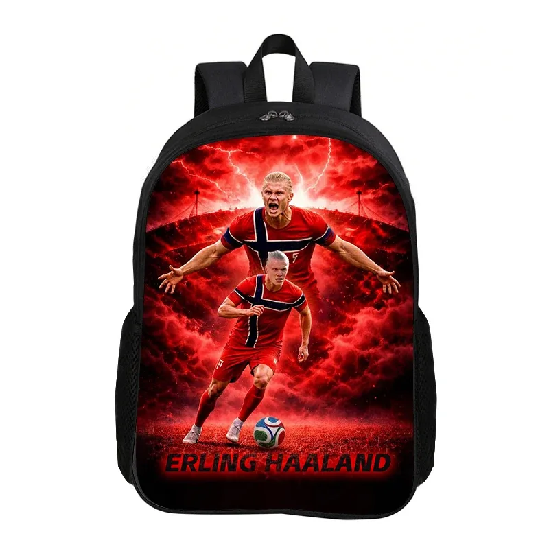 sac à dos haaland, fournitures scolaires, sac de voyage, sac à dos de sport pour enfants, sac à dos de football, sac à dos de star du football, meilleur cadeau