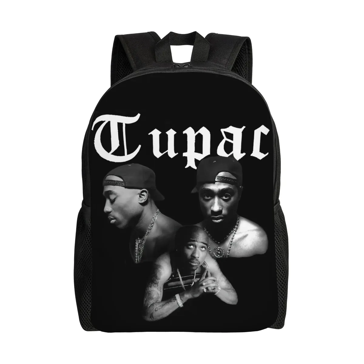 sac à dos populaire du rappeur 2pac pour hommes et femmes, sac à dos cool pour le lycée, la randonnée, les voyages, sac à dos en toile tupac pour l'université, cadeau