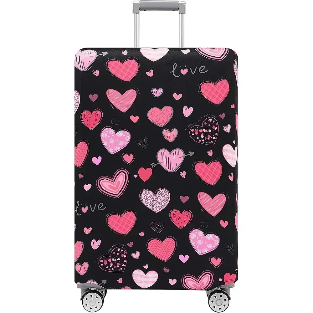 housse de protection pour bagages, compartiment à bagages en tissu extensible, étui anti-poussière pour bagages, étui de voyage durable de 18 à 32 pouces
