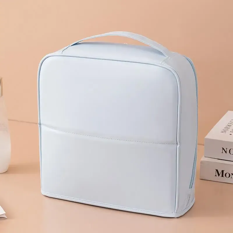 grande trousse de toilette imperméable à grande capacité pour femmes, organiseur de maquillage de voyage