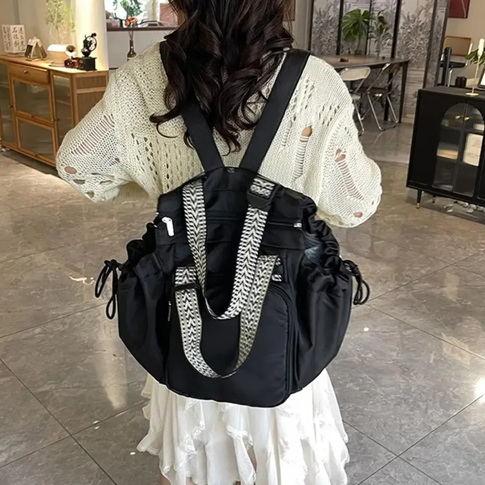 sac à dos fourre-tout convertible grande capacité pour femmes, sac à bandoulière décontracté pour cosmétiques, couches, voyage, travail