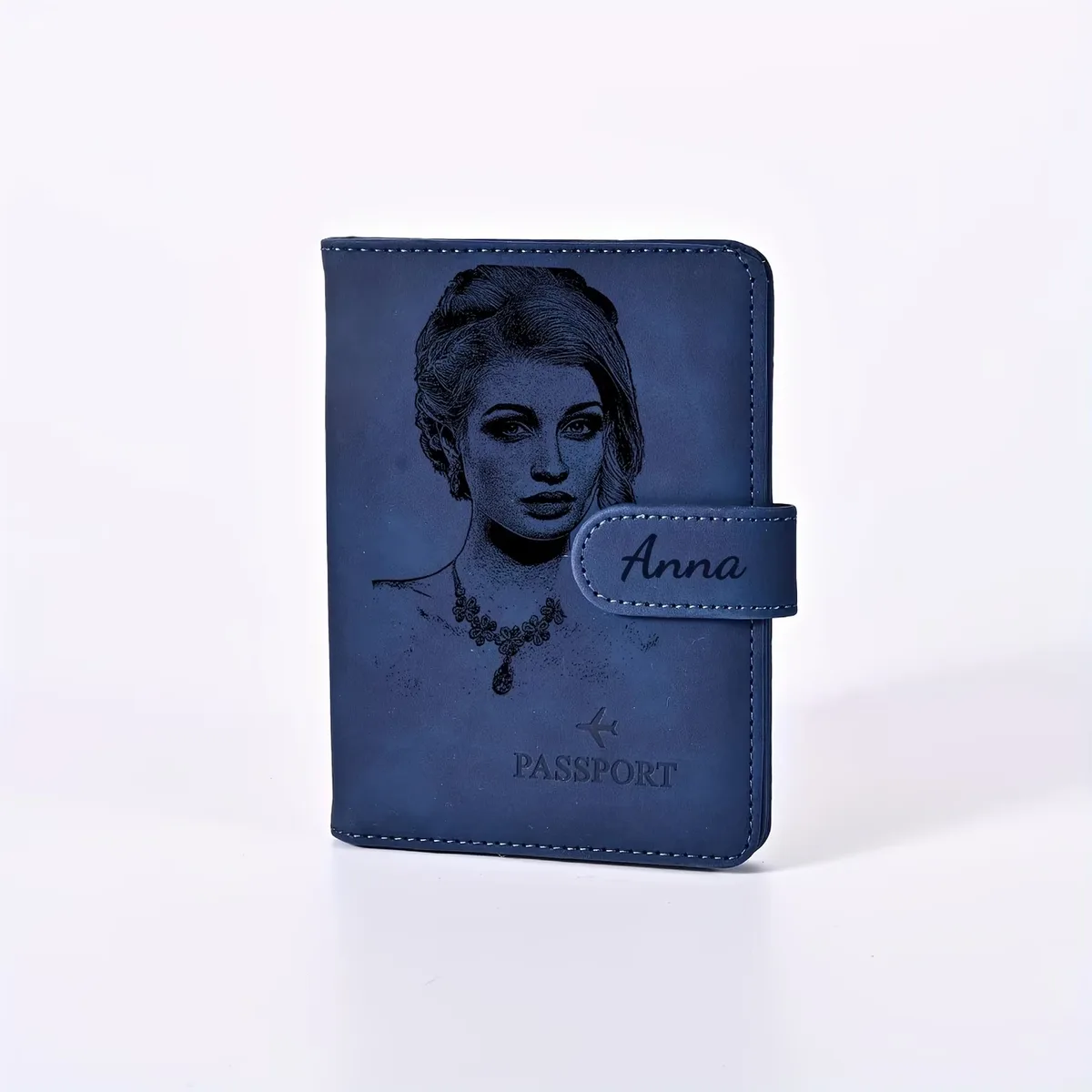 porte-passeport personnalisé avec photo, housse de passeport, pochette pour documents, étui de passeport nouveau style, porte-passeport chat/chien, accessoires de voyage
