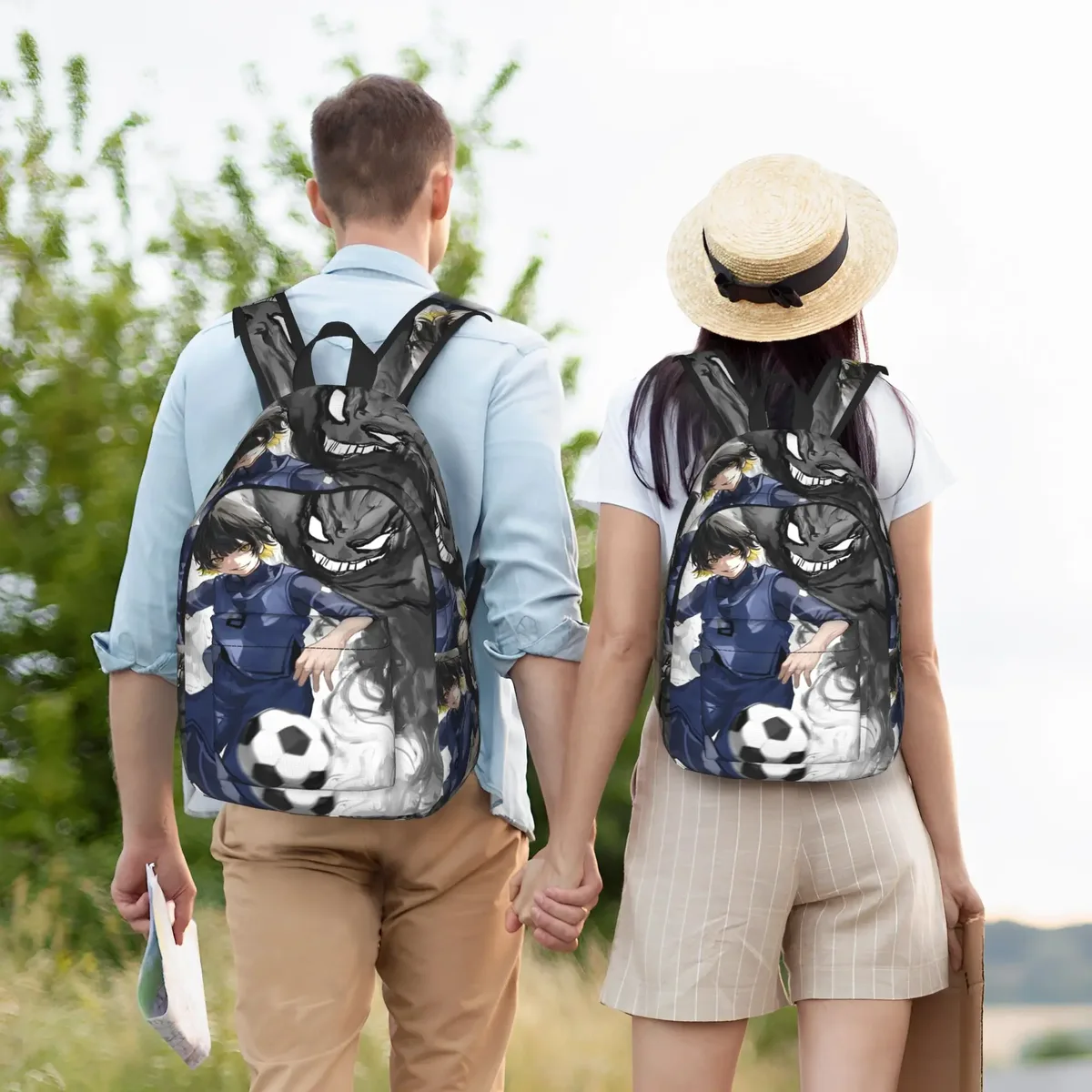 sac à dos blue locks, sacs à dos kawaii, sacs de randonnée pour étudiants, sacs d'école secondaire durables, sac à dos personnalisé