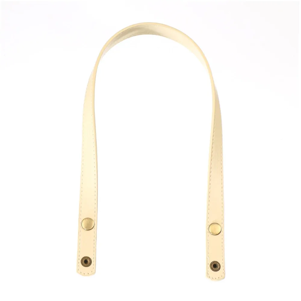 1pc sacs en cuir pu poignée sac à bandoulière sangle plaine tissage femmes sac poignées bricolage poignée de remplacement sac à main ceinture sac accessoire