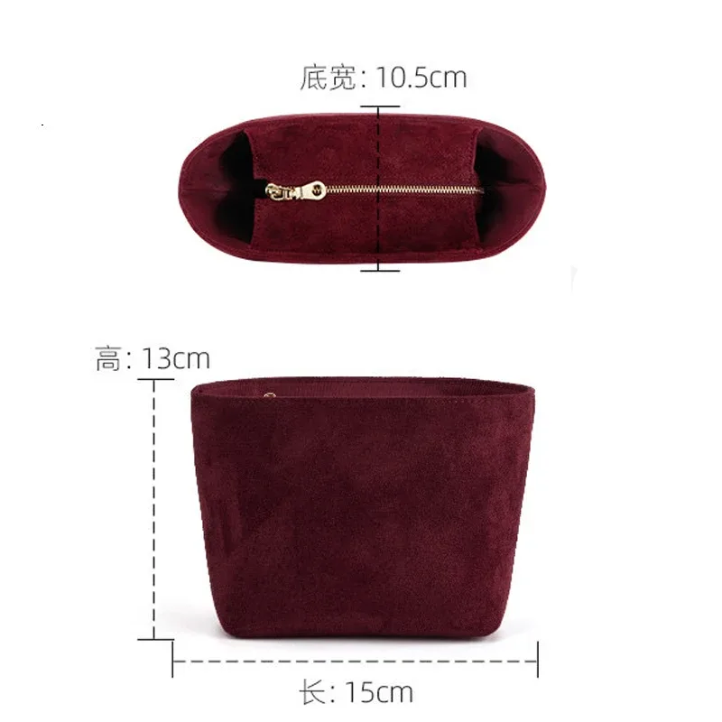 organisateur de sac en flanelle pour lv all in bb, super résistant, support de sac, accessoires pour sacs à main