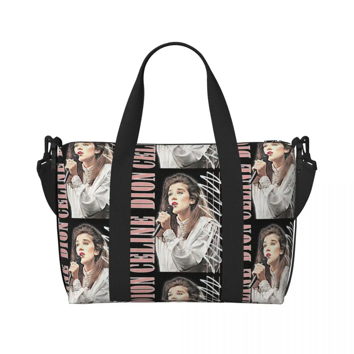 rambutterurai c-celine-s d-dion-s tour dates sac de voyage de plage sacs fourre-tout pour salle de sport yoga femmes shopping sac à bandoulière