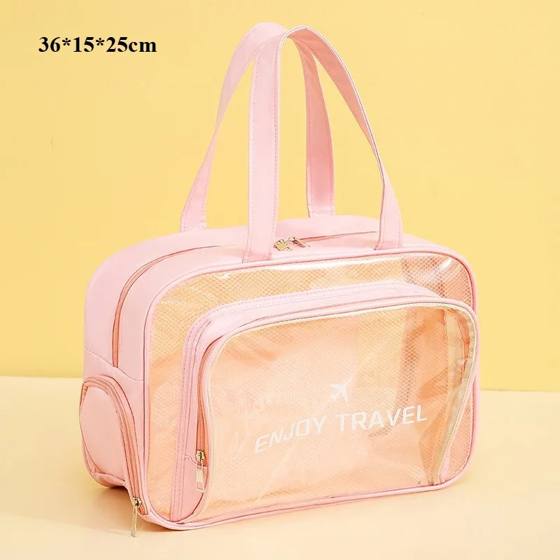 sac de lavage fitness à séparation humide et sèche, sac de rangement de voyage polyvalent, sac à cosmétiques portable en pu imperméable, 1 pièce, nouveau
