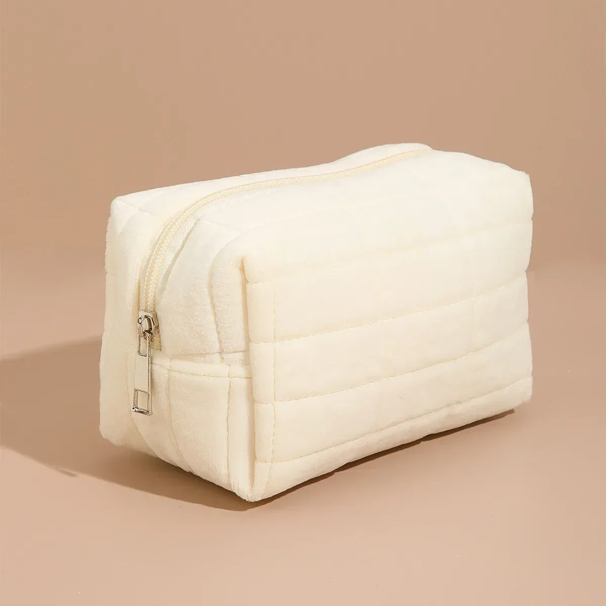 trousse de maquillage à motif floral pour femme, trousse de toilette cosmétique, trousse à fermeture éclair, trousse de voyage pour poudres lavantes, trousse de rangement de maquillage, nouveau