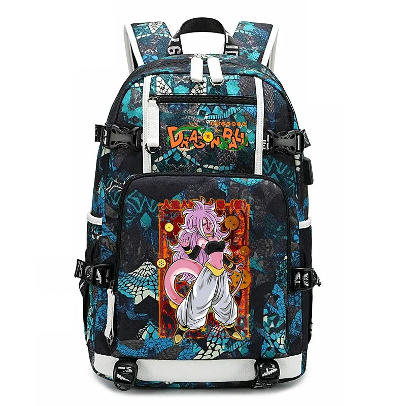 sac à dos pour étudiants avec imprimé dragon ball z, grande capacité, sac à dos décontracté pour enfants, adolescents, garçons et filles, pour l'école et les voyages