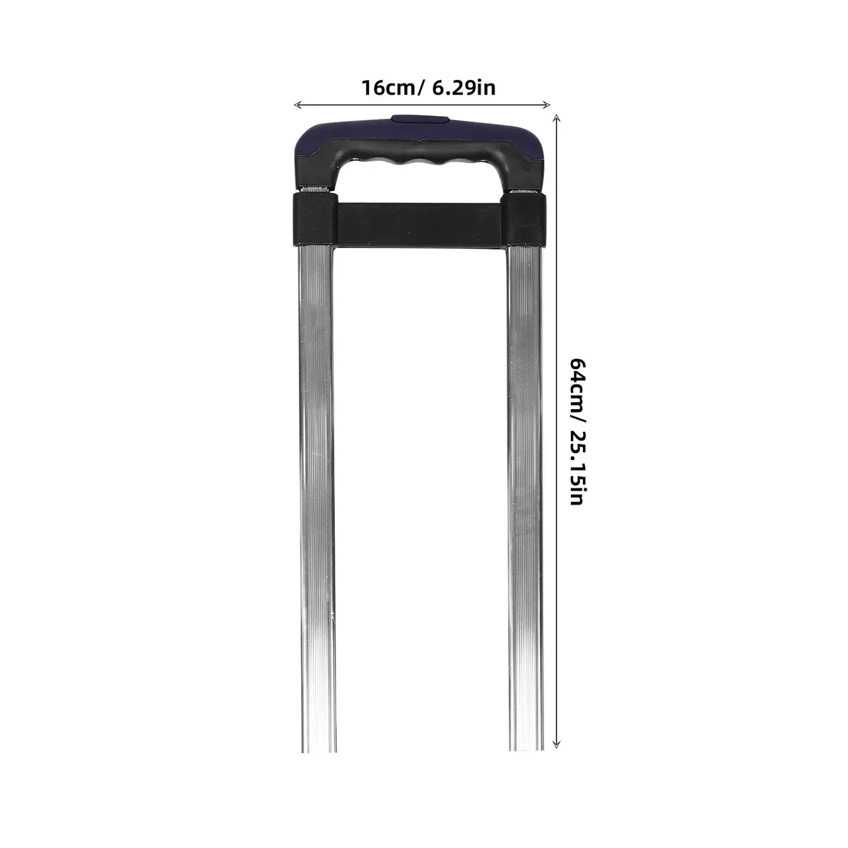 poignée télescopique réglable robuste pour sac à dos, chariot scolaire, bagage – pièce de rechange durable