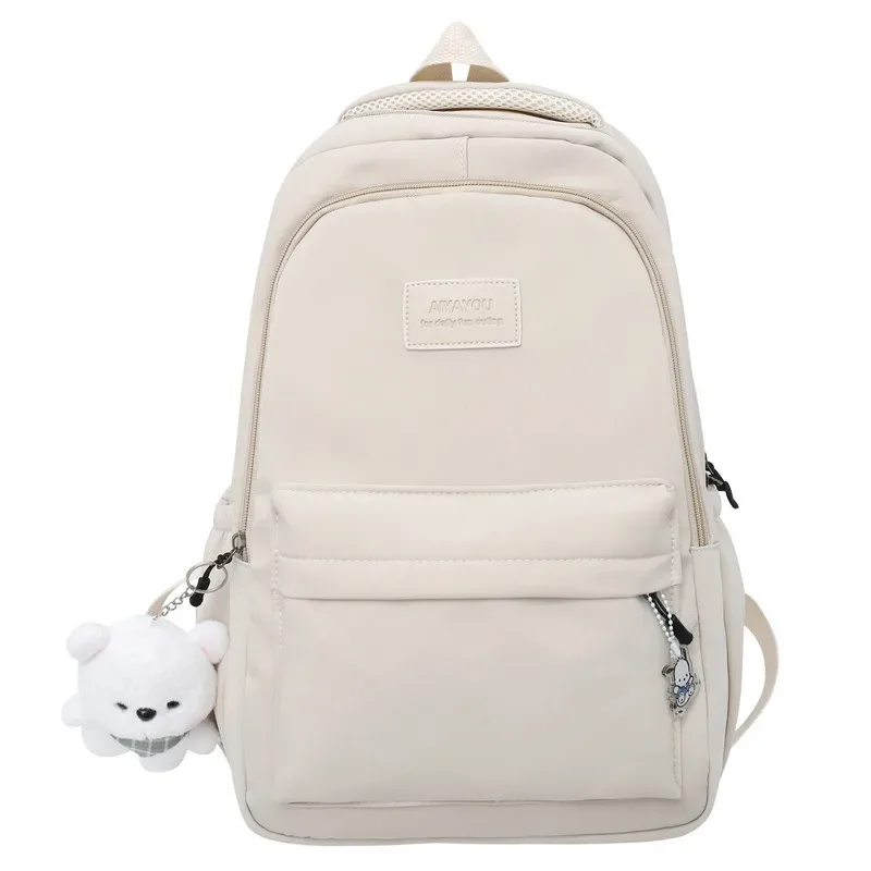nouveau sac à dos tendance pour femme et homme, grande capacité, imperméable, pour collège, ordinateur portable, école, voyage, fille, mignon et cool