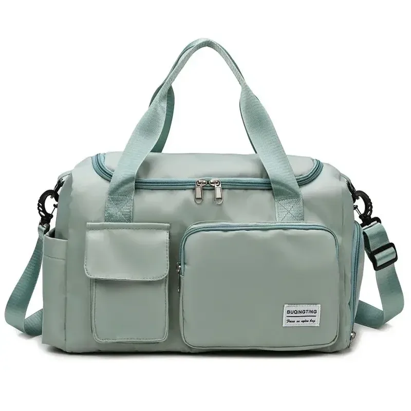 sac de voyage de grande capacité pour week-end, sacs de sport avec compartiment à chaussures, sacs de sport et de fitness pour femmes, sac à bandoulière