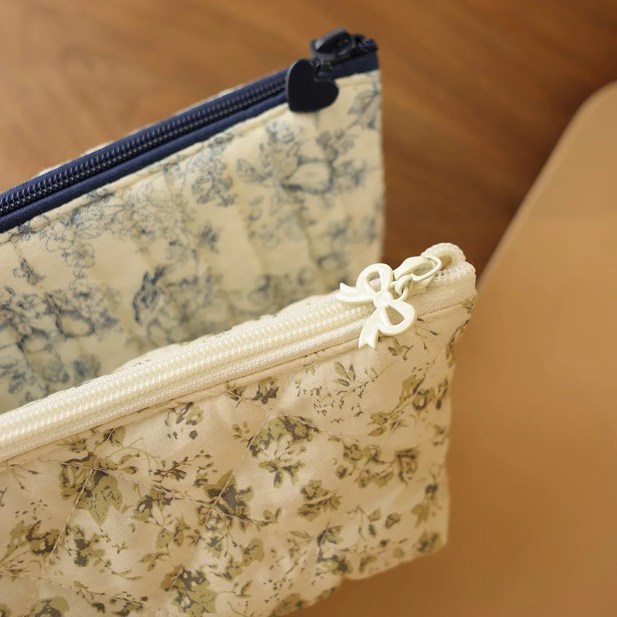 sac de rangement multifonctionnel en tissu pour trompettes, trousse à stylos, sac wenqian, trousse portable multifonction pour crayons à sourcils et pinceaux de maquillage