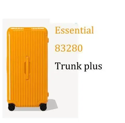 housses de bagages pour rimowa essential trunk plus, protecteur de valise avec fermeture éclair, housse en pvc épais, accessoires de voyage, 33 pouces