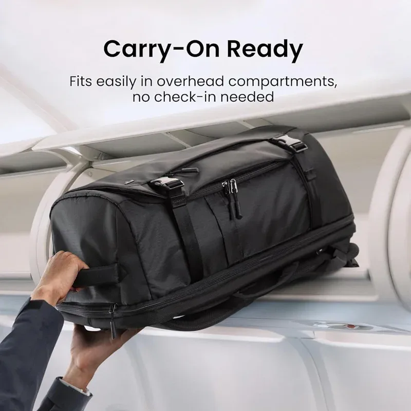 sac à dos de voyage 28l, imperméable et léger, sac à dos professionnel pour bagage à main, adapté aux voyages d'affaires de courte distance