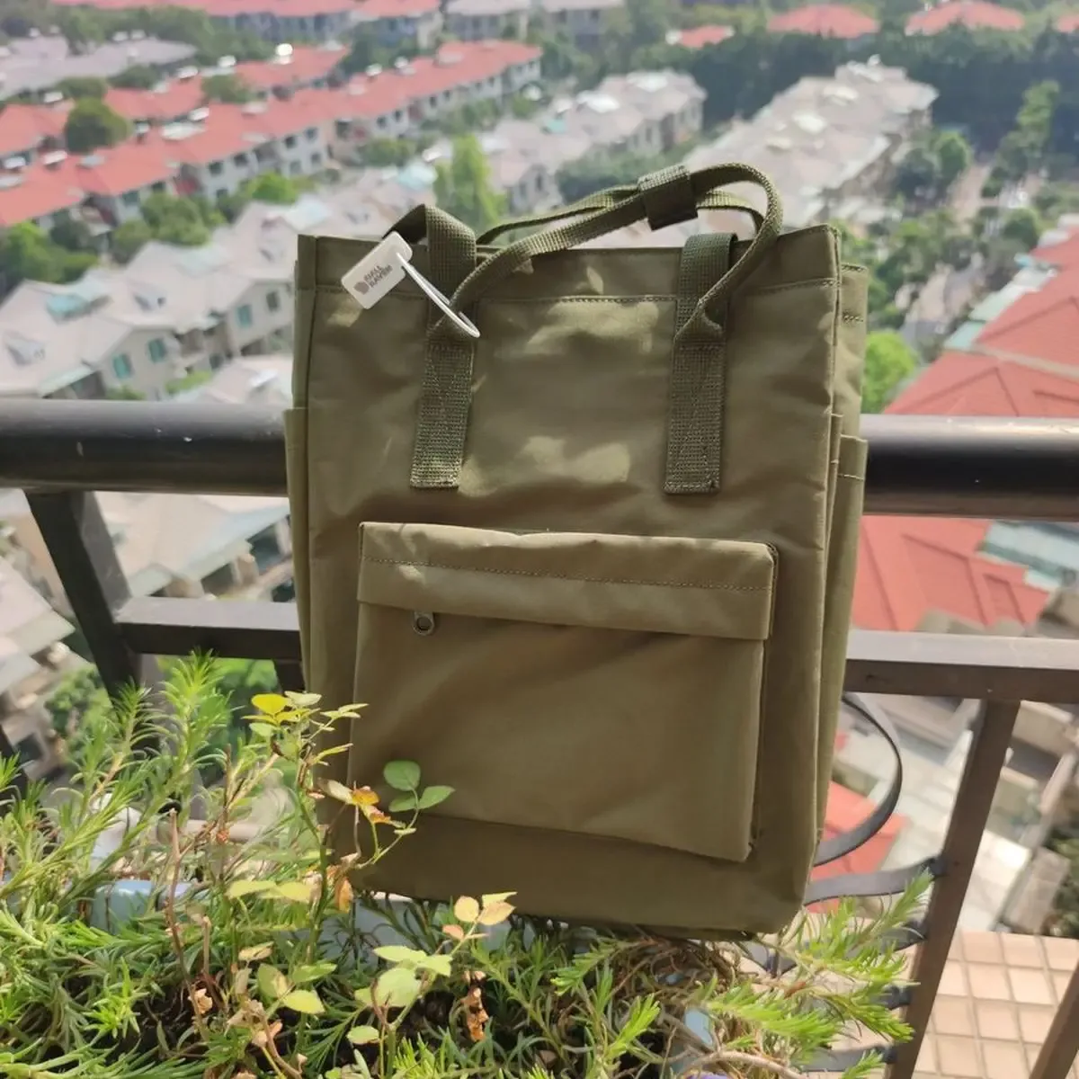 fox – sac à dos à trois usages pour ordinateur, sacoche, sac seau, sac à bagages, sac de voyage universel à la mode