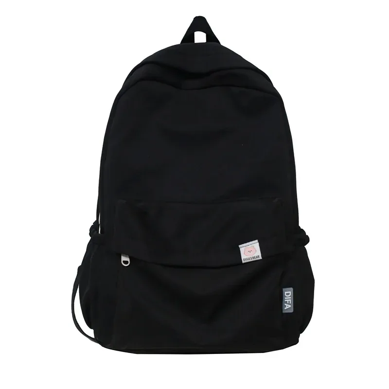 sac à dos élégant, design doux et simple, cartable à poches multiples, voyage, usage quotidien, accessoire de mode, vibrant, parfait, transport quotidien