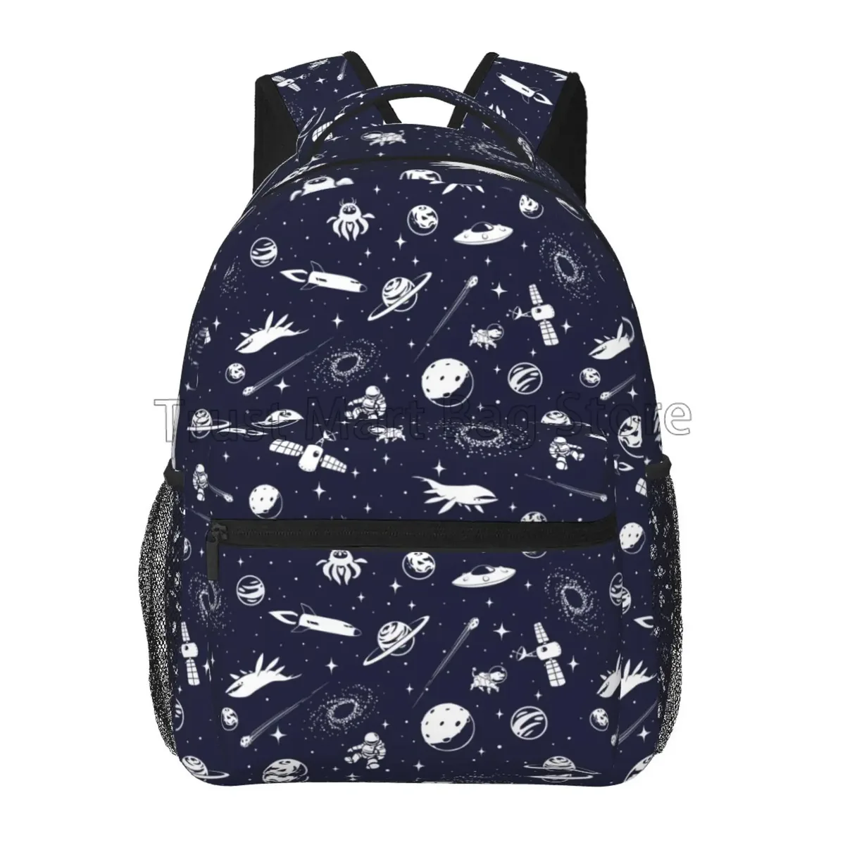 sacs d'école à motif planète spatiale pour tout-petits, pour garçons et filles, jolis sacs à dos de voyage unisexe, sac à dos souple pour ordinateur portable