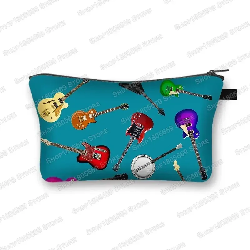 trousse à cosmétiques pour notes de musique pour femmes, sac de maquillage pour piano, jemakeup, sacs de rangement pour femmes pour le voyage, organisateurs de cosmétiques, sac cadeau